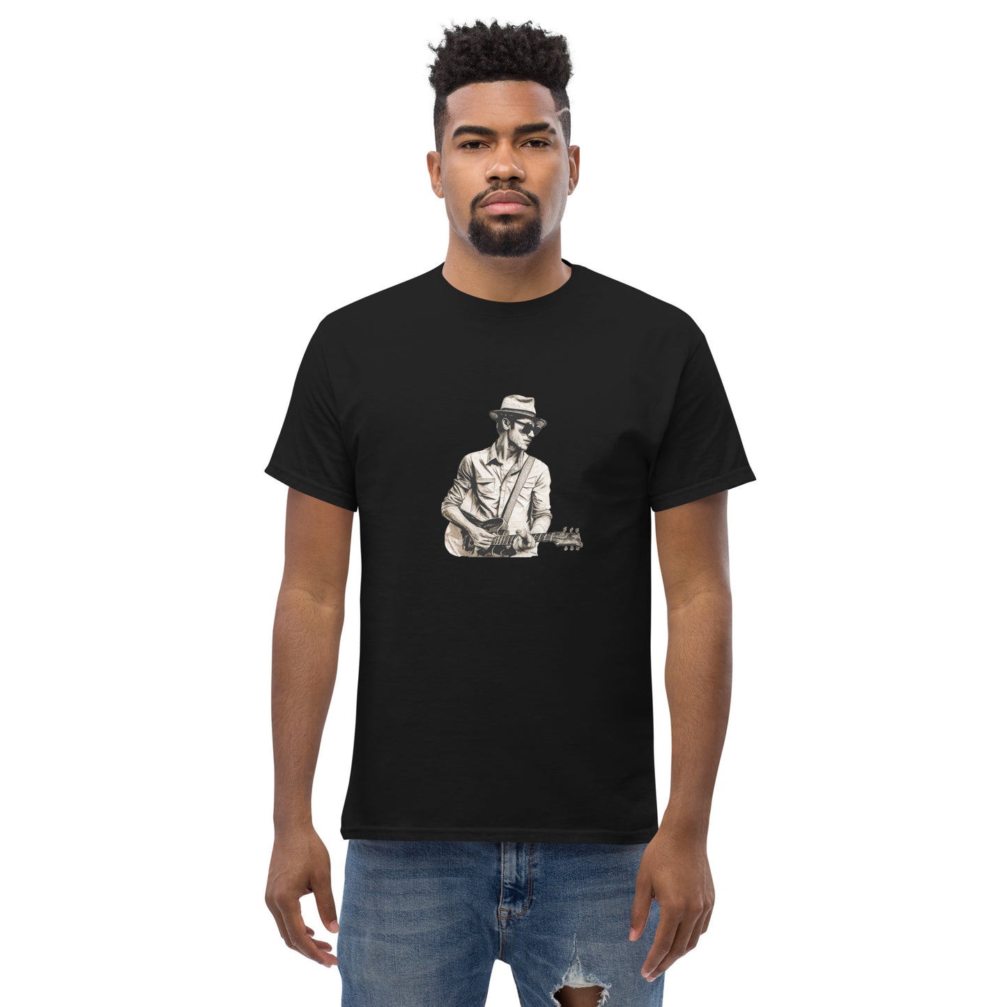 Chill Guitar Player Men's classic tee