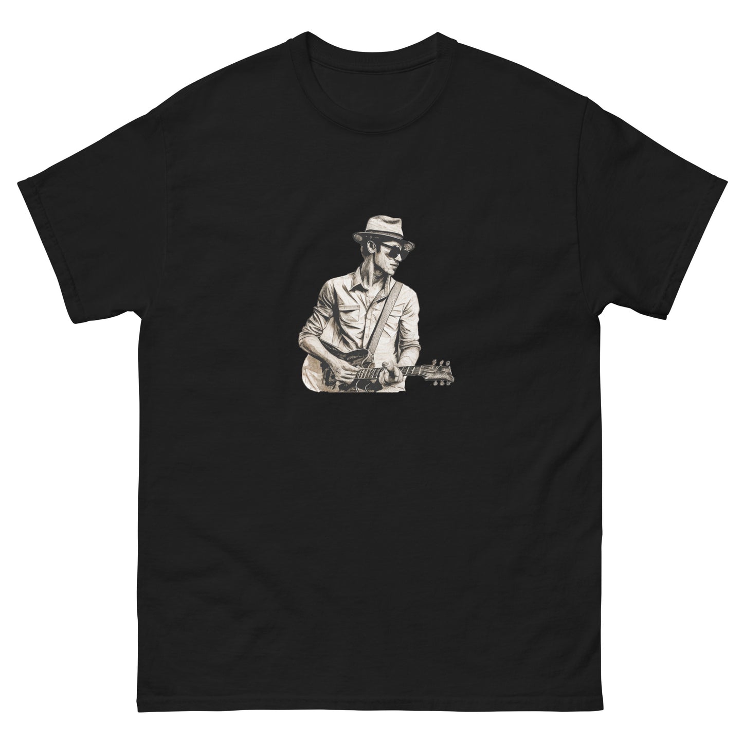 Chill Guitar Player Men's classic tee