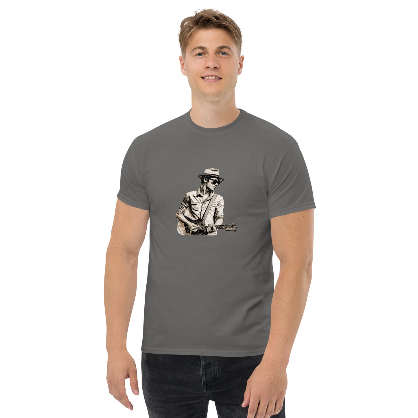 Chill Guitar Player Men's classic tee