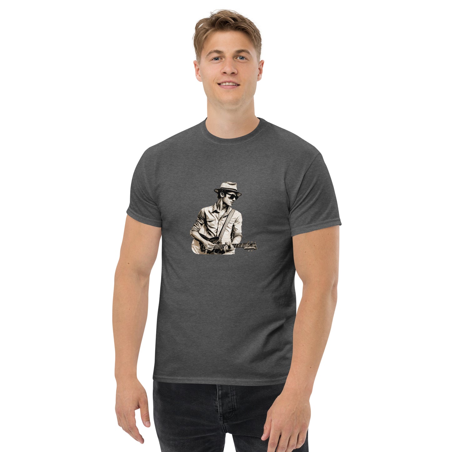 Chill Guitar Player Men's classic tee