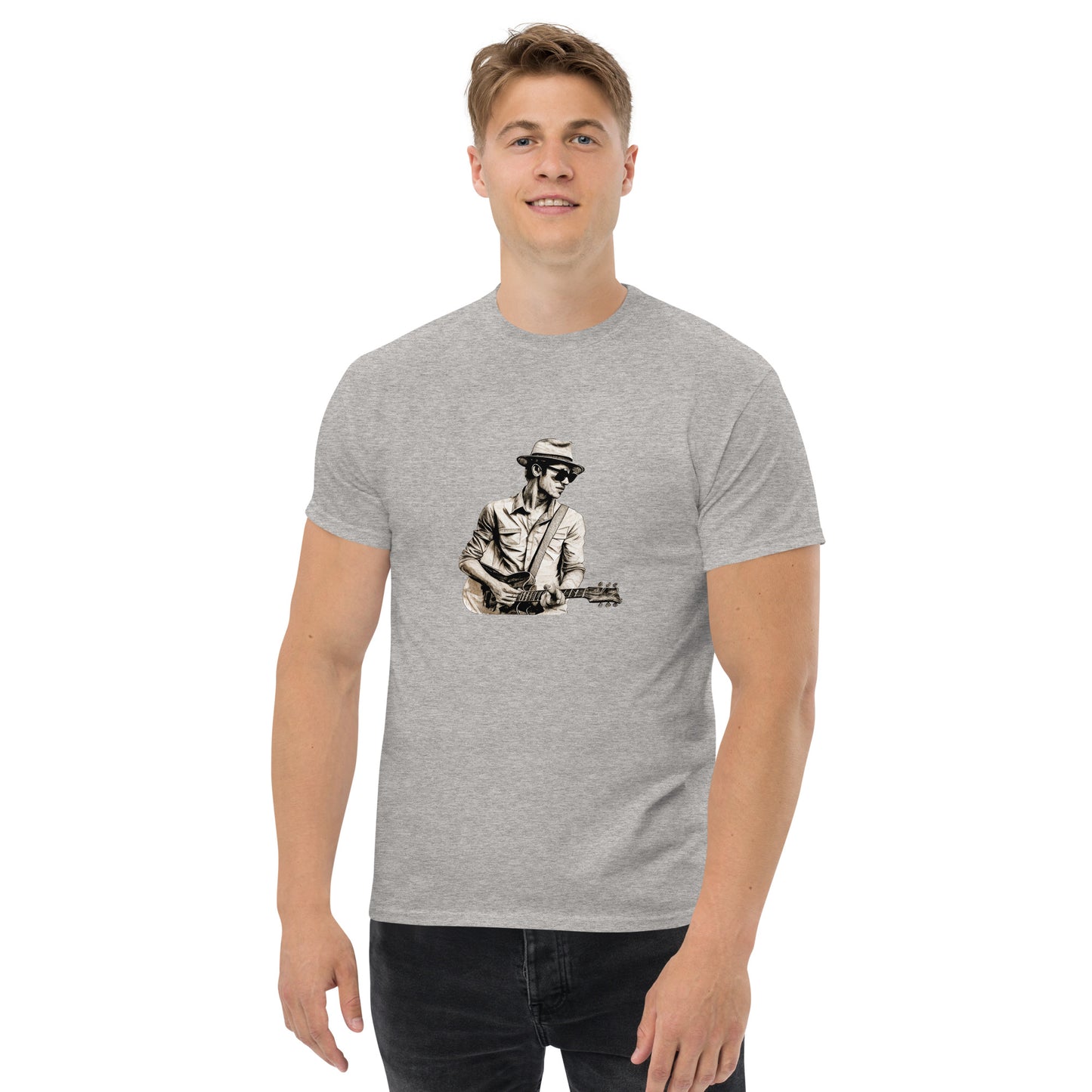 Chill Guitar Player Men's classic tee