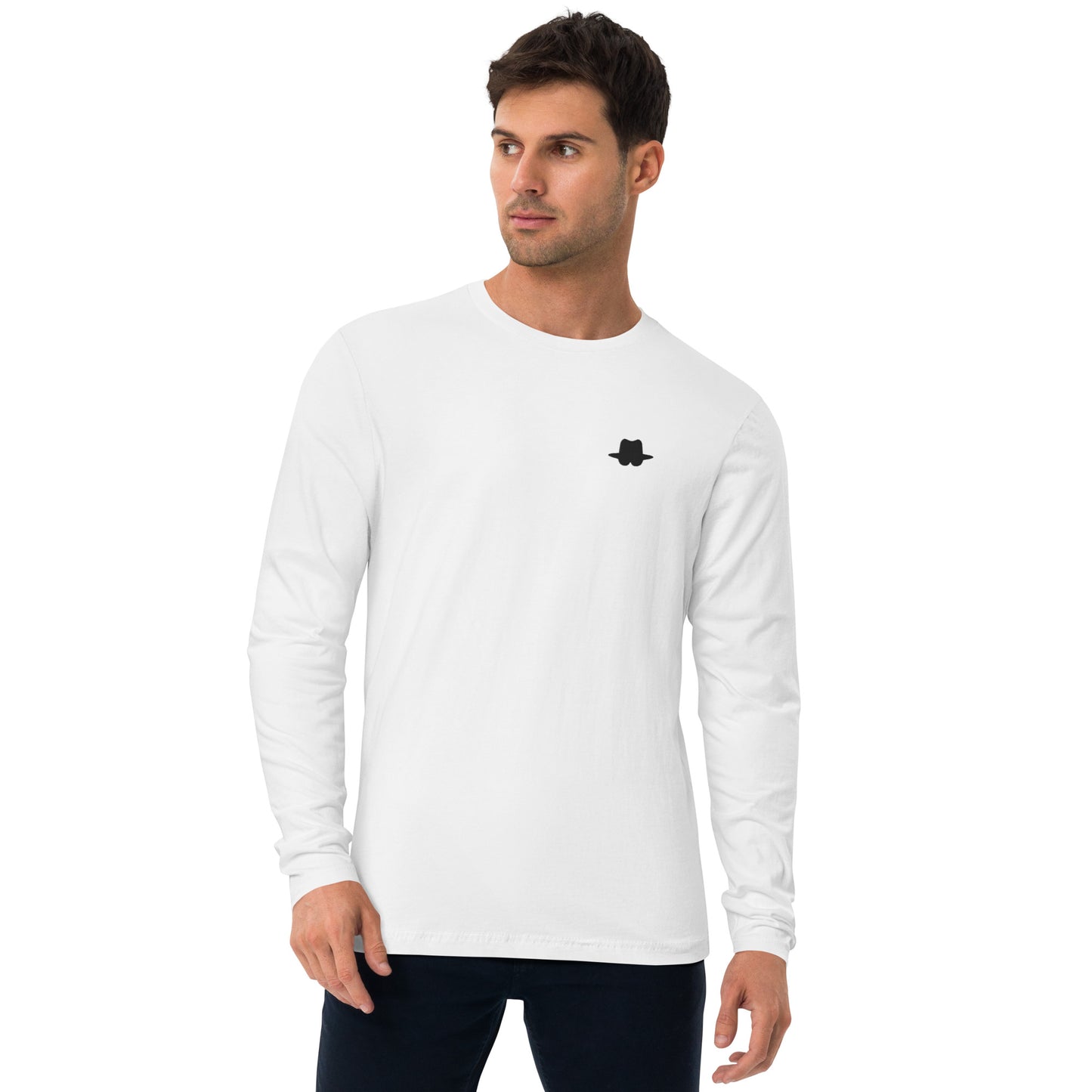 Brimm Wear Signature Long Sleeve Fitted Crew