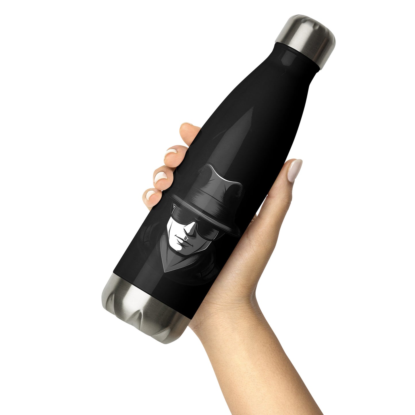 Spy Guy Stainless Steel Water Bottle