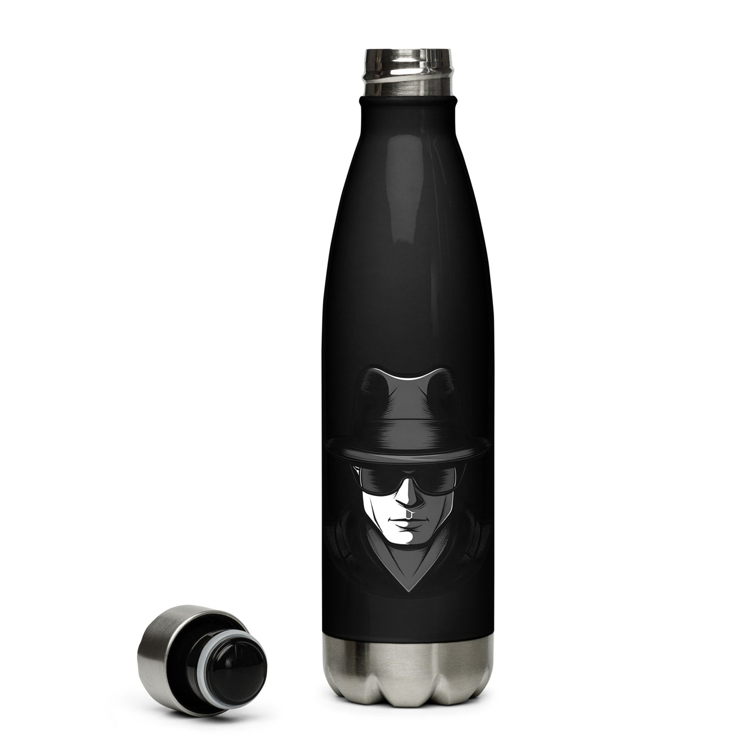 Spy Guy Stainless Steel Water Bottle