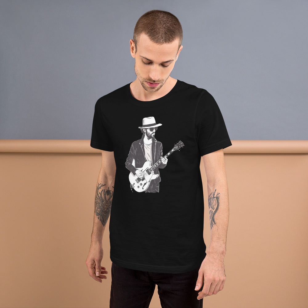 Guitar Player Unisex t-shirt