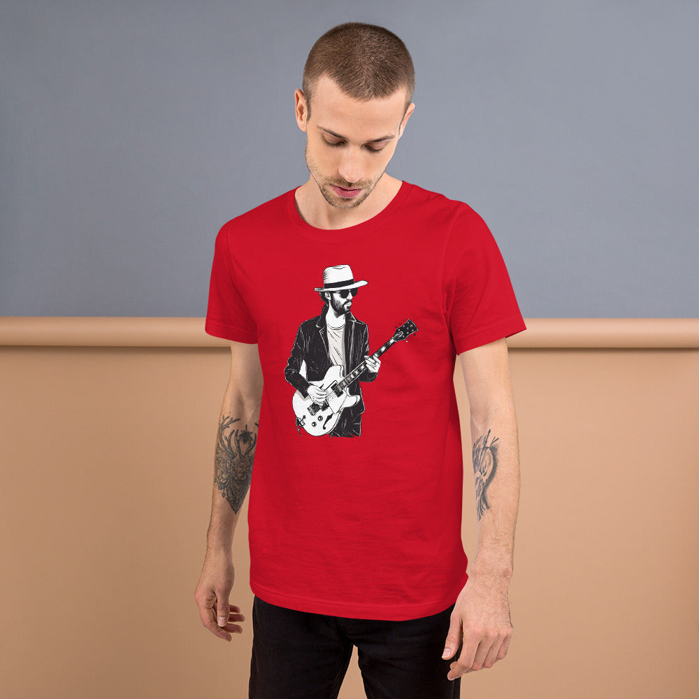 Guitar Player Unisex t-shirt