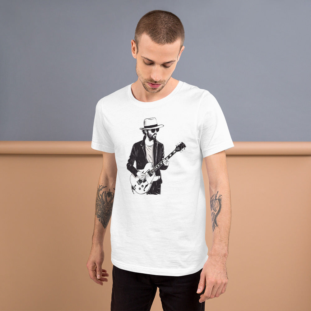 Guitar Player Unisex t-shirt