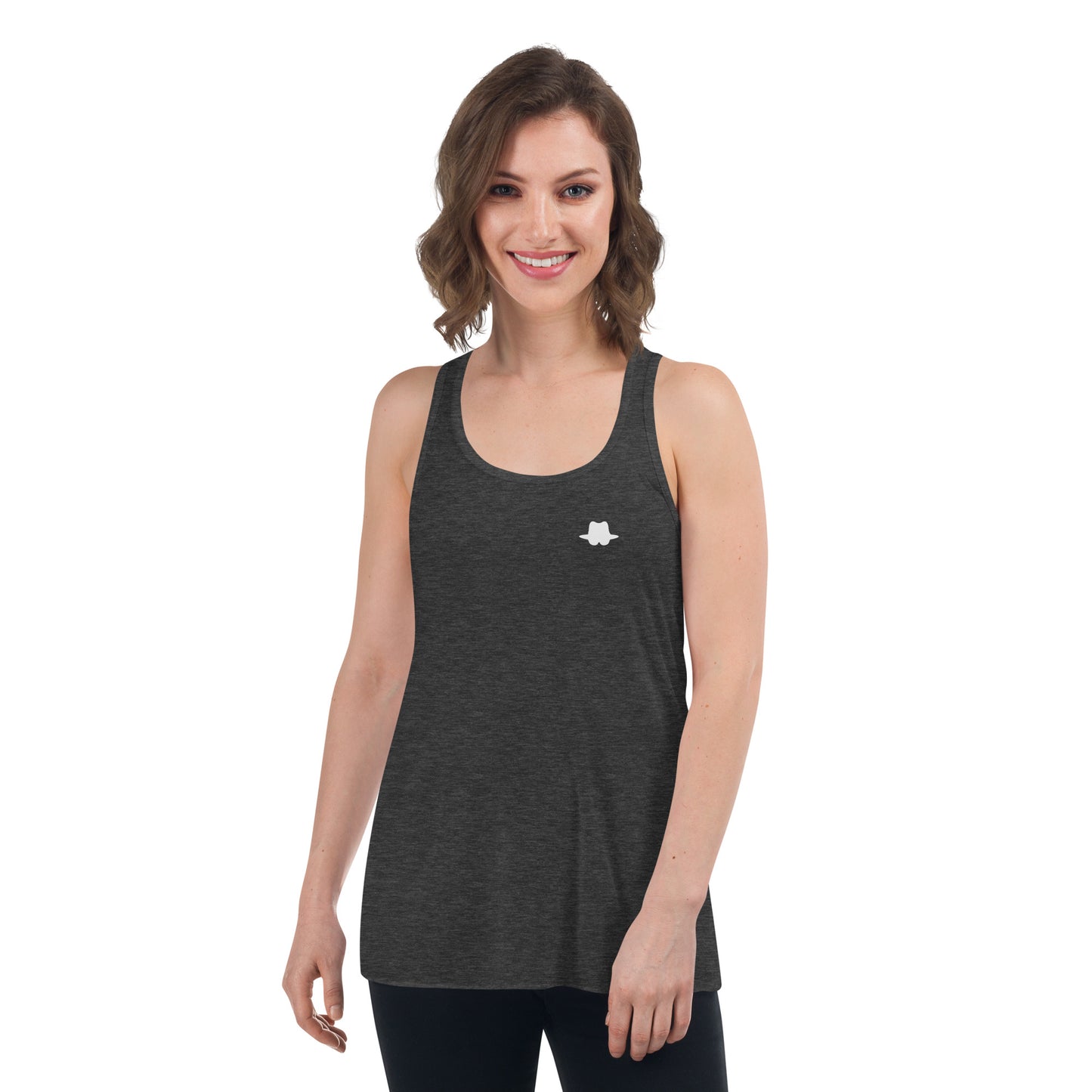 Brimm Wear Logo Women's Flowy Racerback Tank