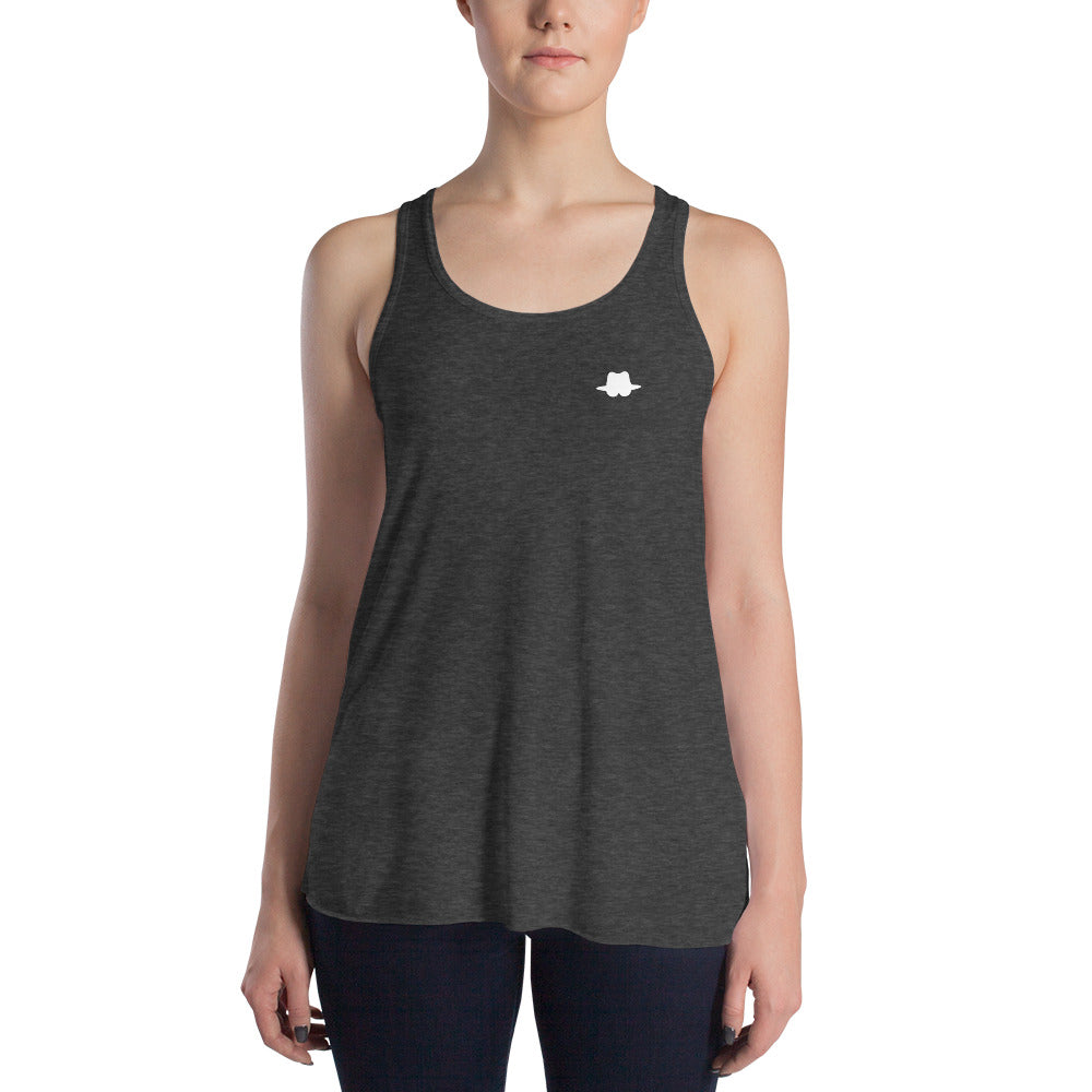 Brimm Wear Logo Women's Flowy Racerback Tank