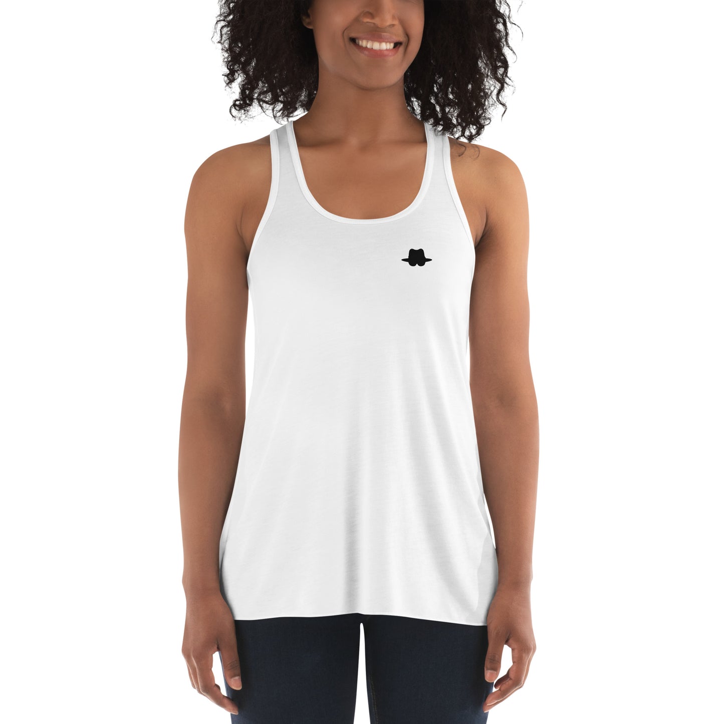 Brimm Wear Logo Women's Flowy Racerback Tank